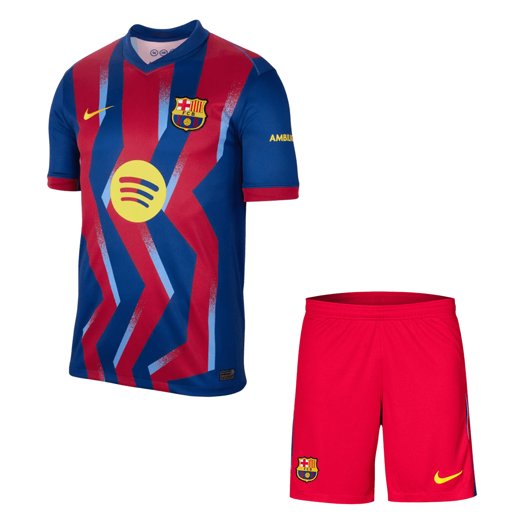 Barcelona Fourth Away Soccer Uniform Kits 2025/26 - bestsoccerstore