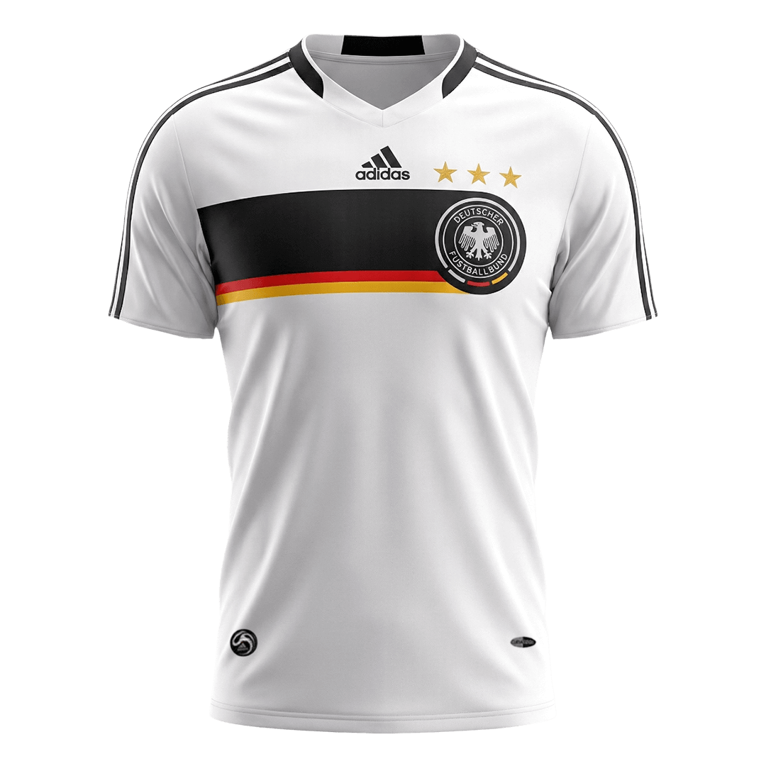 Germany 2008 Retro Jersey Home Soccer Shirt - bestsoccerstore