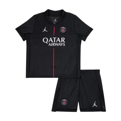 Kids PSG Fourth Away Custom Soccer Kits 2025/26 - bestsoccerstore