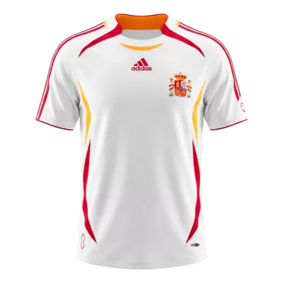 Spain 2006 Retro Jersey Away Soccer Shirt - bestsoccerstore