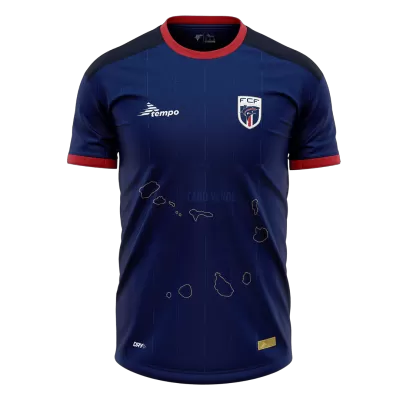 Cape Verde Soccer Jersey Home Shirt 2025 - bestsoccerstore