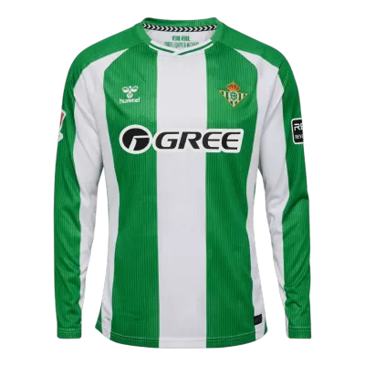 Real Betis Long Sleeve Jersey Home Football Shirt 2025/26 - bestsoccerstore
