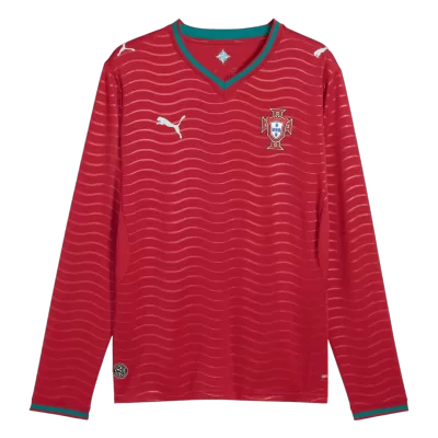 Portugal Long Sleeve Jersey Home Football Shirt World Cup 2026 - bestsoccerstore