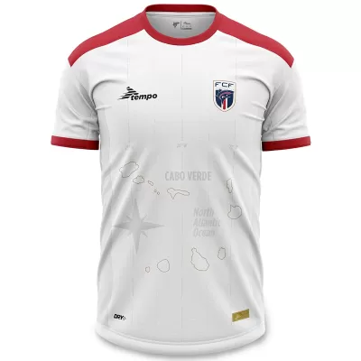 Cape Verde Soccer Jersey Away Custom Shirt 2025 - bestsoccerstore