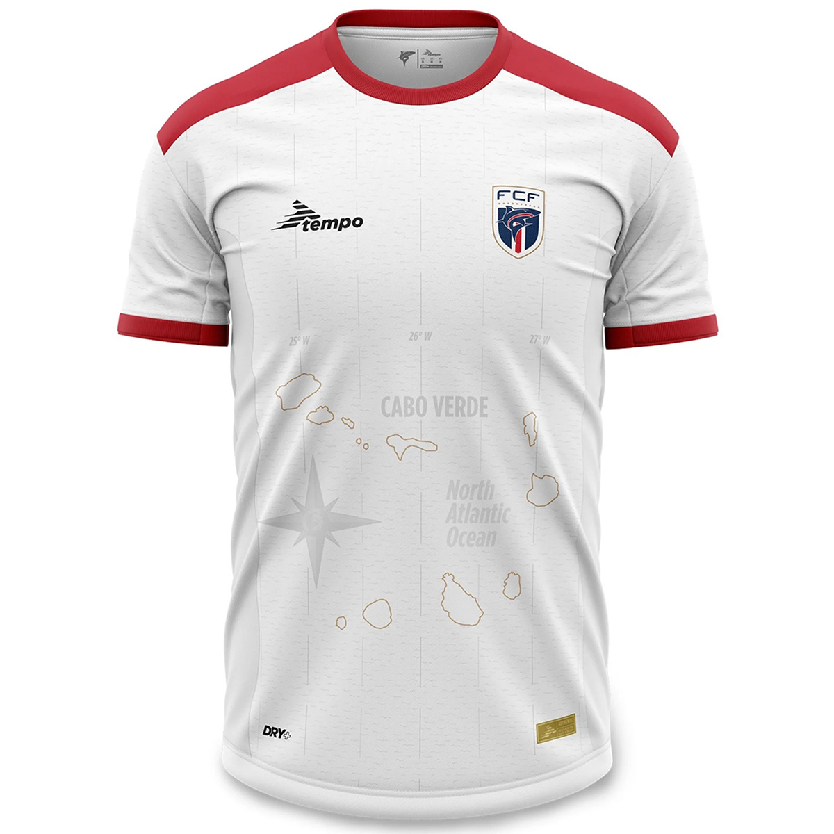 Cape Verde Soccer Jersey Away Custom Shirt 2025 - bestsoccerstore
