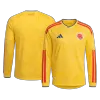 Colombia Long Sleeve Jersey Home Football Shirt World Cup 2026 - bestsoccerstore