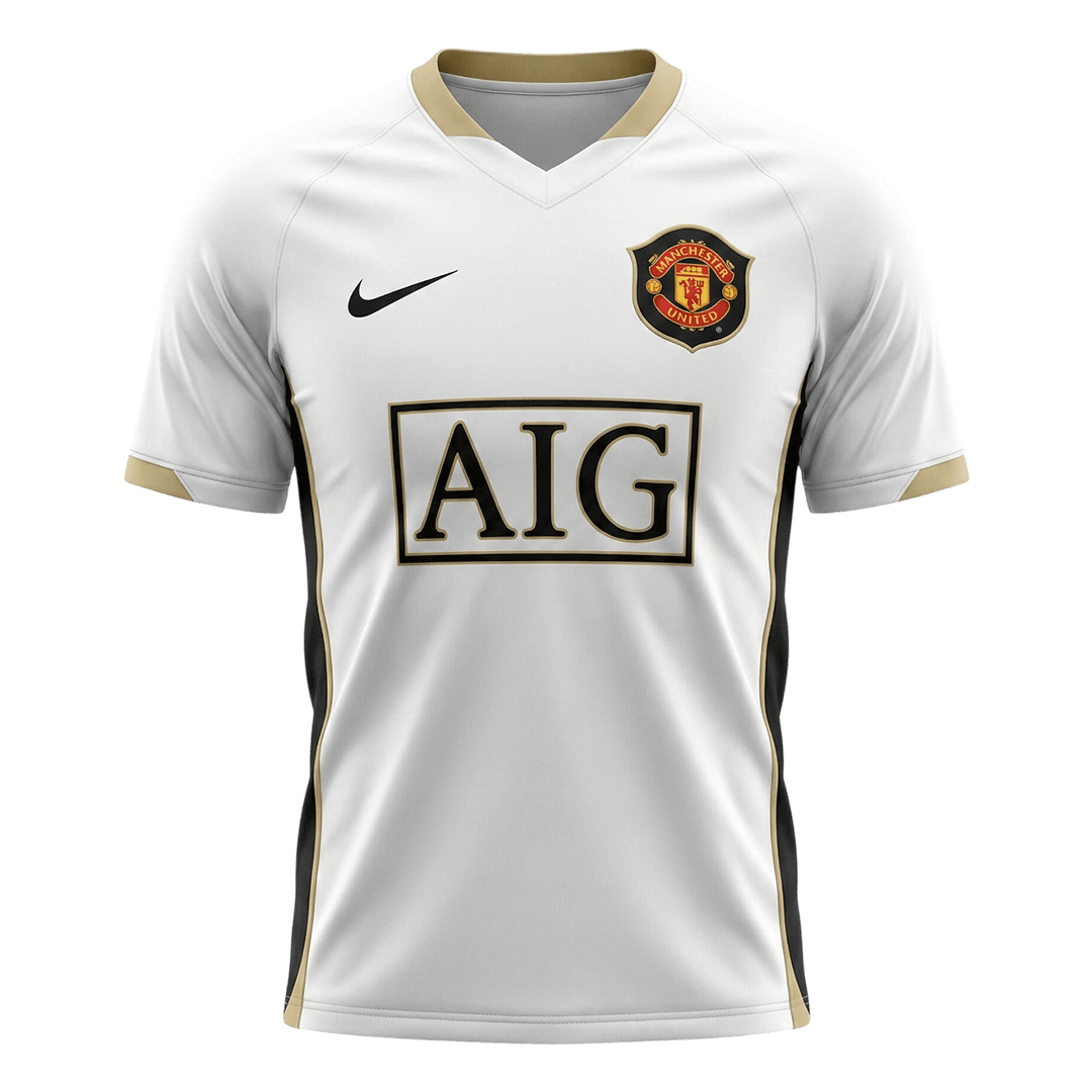 Manchester United 2006/07 Retro Jersey Away Soccer Shirt - bestsoccerstore