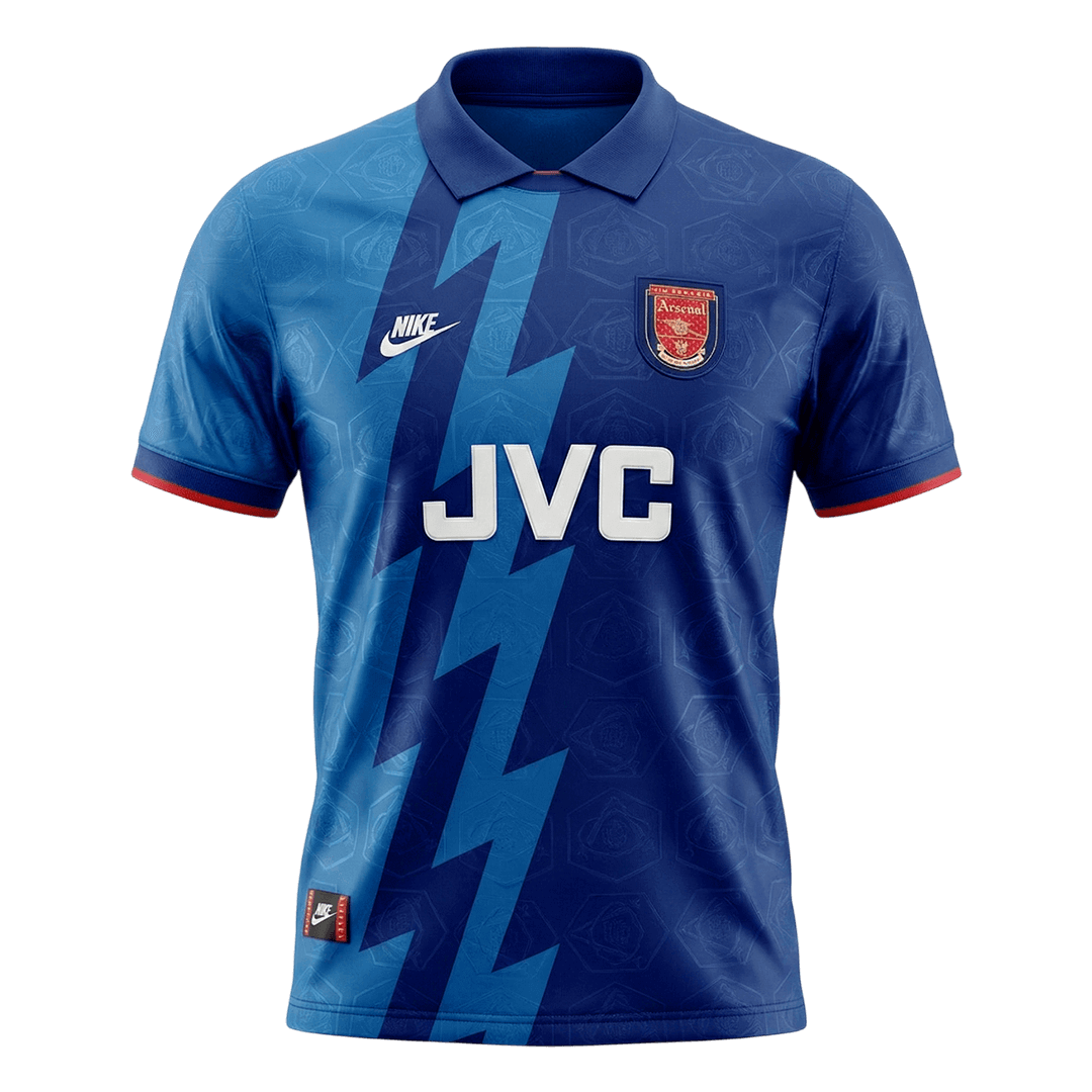 Arsenal 1995 Retro Jersey Away Soccer Shirt - bestsoccerstore