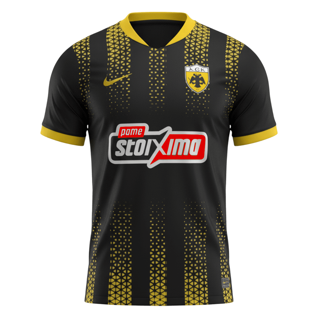 AEK Athens Soccer Jersey Away Shirt 2025/26 - bestsoccerstore
