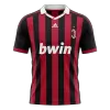 AC Milan 2009/10 Retro Jersey Home Soccer Shirt - bestsoccerstore