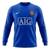 Manchester United Retro Jersey Third Away Long Sleeve Soccer Shirt 2008/09 - bestsoccerstore