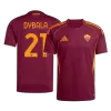 Roma DYBALA #21 Soccer Jersey Home Custom Shirt 2025/26 - bestsoccerstore