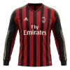 AC Milan Retro Jersey Home Long Sleeve Soccer Shirt 2013/14 - bestsoccerstore