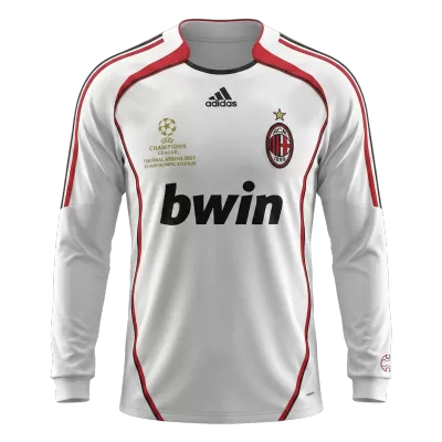 AC Milan Retro Jersey Away Long Sleeve Soccer Shirt 2006/07 - bestsoccerstore
