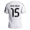 Real Madrid ARDA GÜLER #15 Home Custom Player Version Soccer Jersey 2025/26 - bestsoccerstore