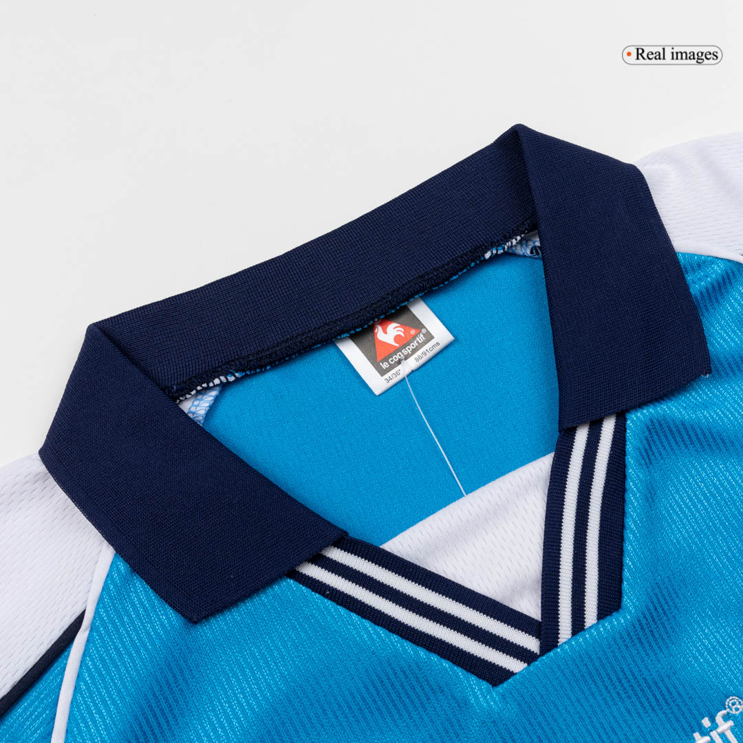 Manchester City 1999/01 Retro Jersey Home Soccer Shirt - bestsoccerstore