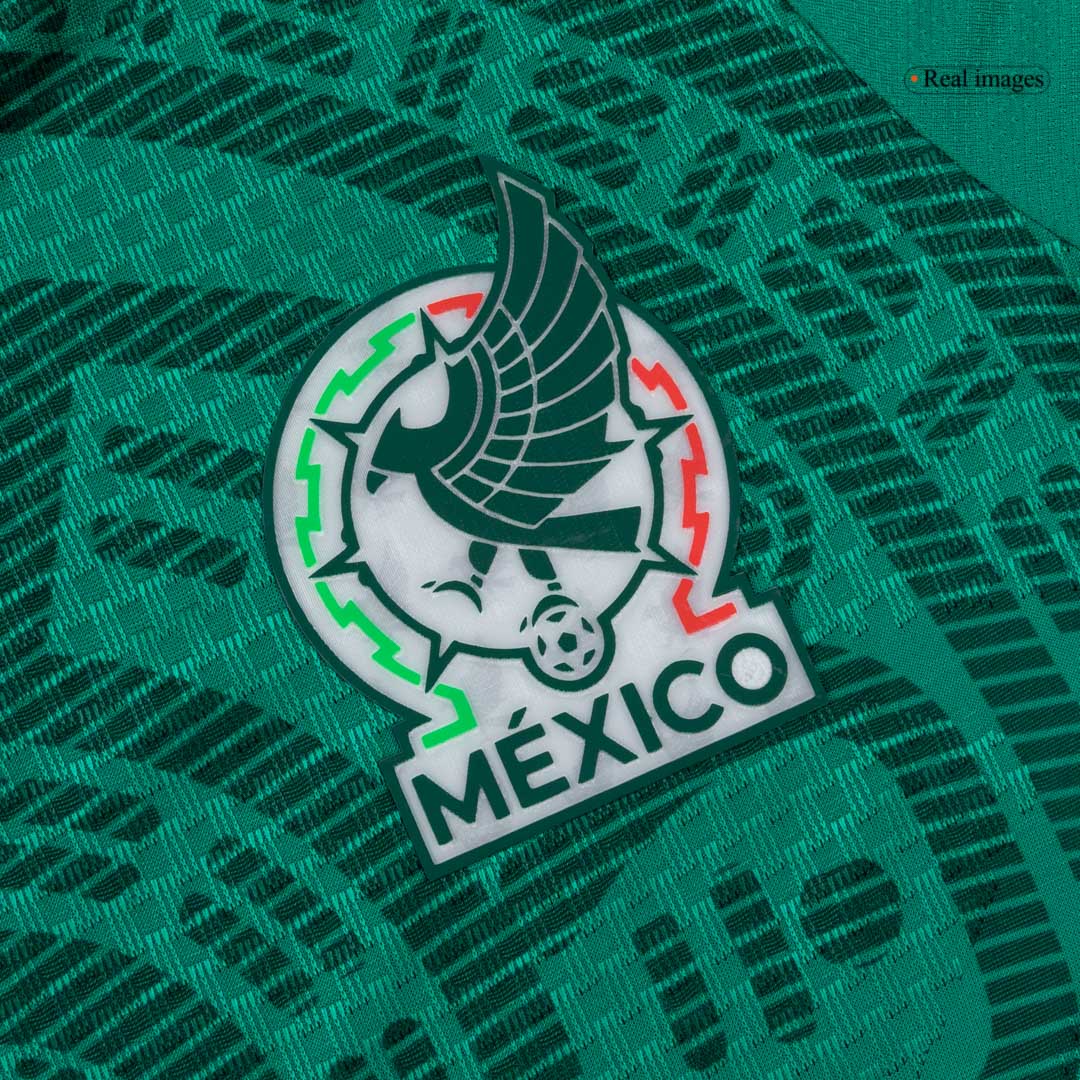Mexico Home Custom Player Version Long Sleeve Soccer Jersey World Cup 2026 - bestsoccerstore