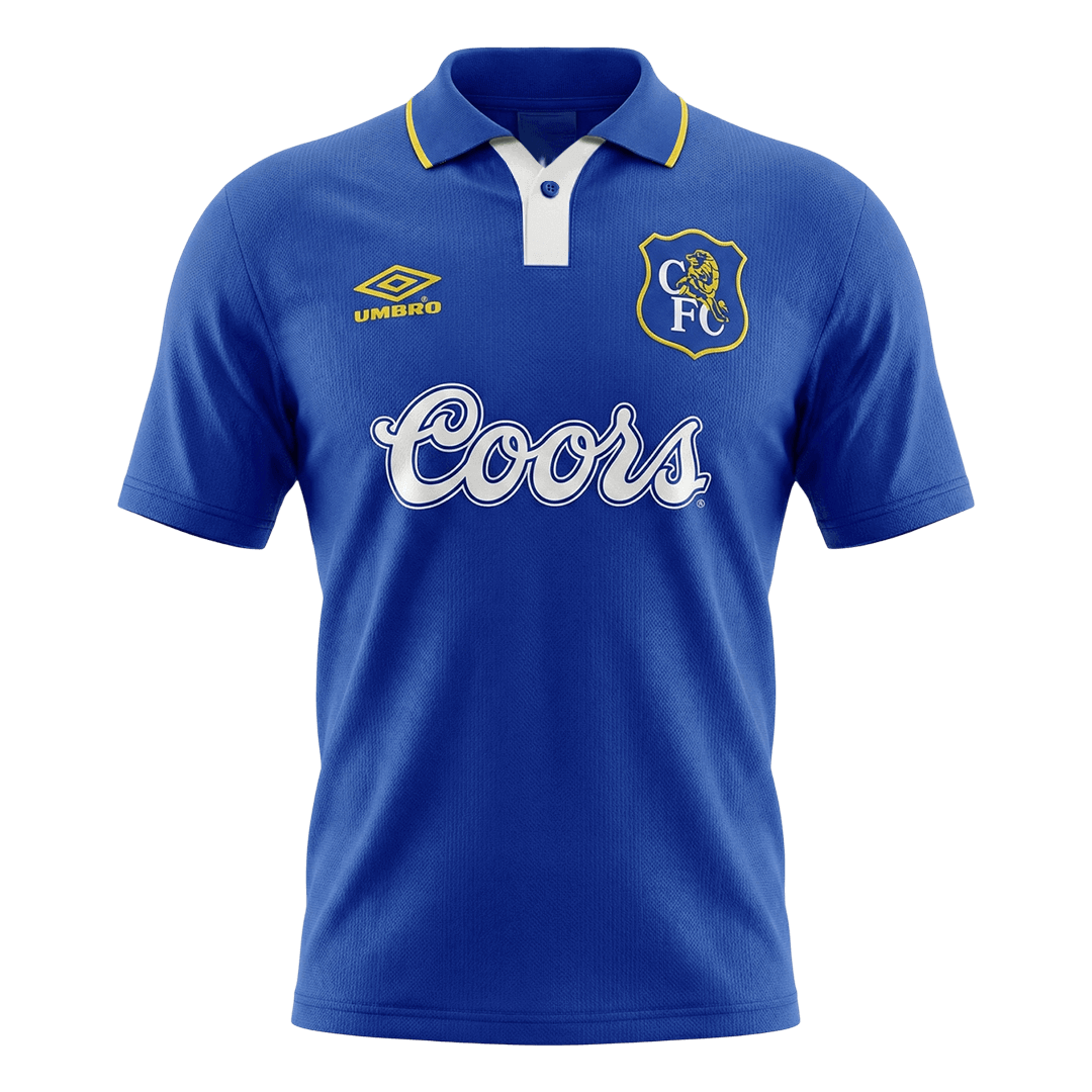 Chelsea 95/97 Retro Jersey Home Soccer Shirt - bestsoccerstore