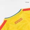 Kids Colombia Home Custom Soccer Kits World Cup 2026 - bestsoccerstore