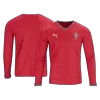 Portugal Home Player Version Long Sleeve Soccer Jersey World Cup 2026 - bestsoccerstore