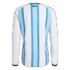 Argentina Home Custom Player Version Long Sleeve Soccer Jersey World Cup 2026 - bestsoccerstore