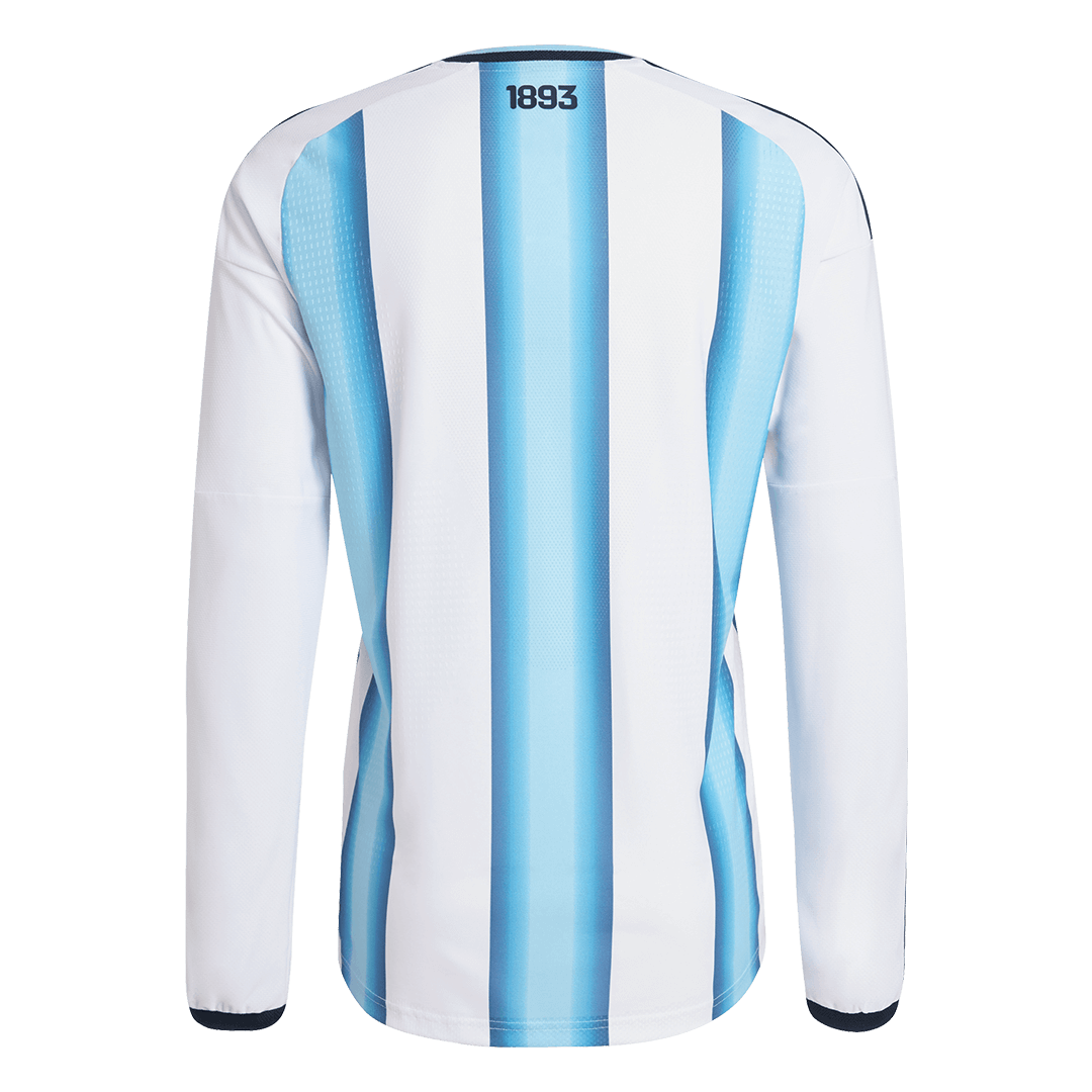 Argentina Home Custom Player Version Long Sleeve Soccer Jersey World Cup 2026 - bestsoccerstore