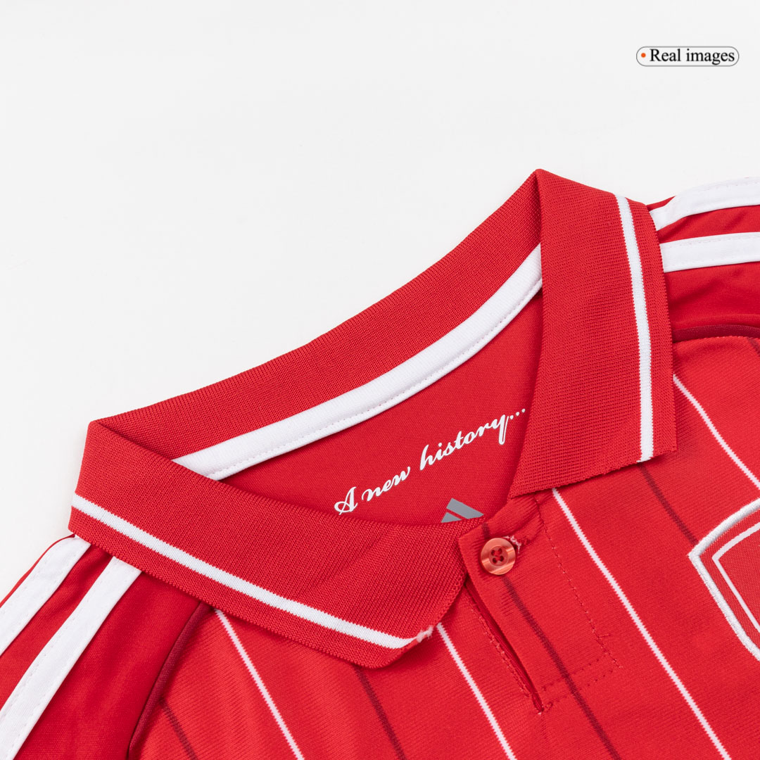 Kids Nottingham Forest Home Custom Soccer Kits 2025/26 - bestsoccerstore