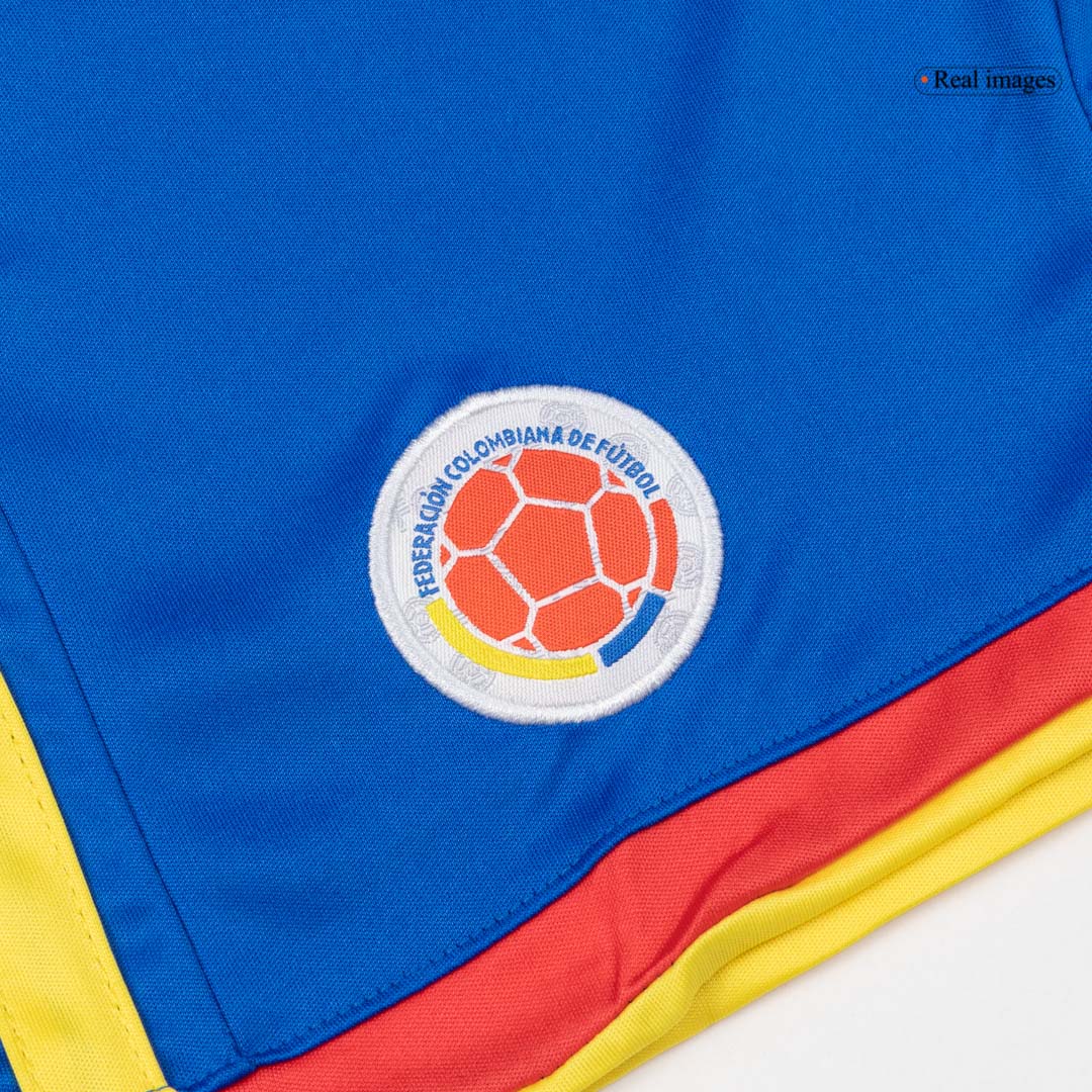 Kids Colombia Home Custom Soccer Kits World Cup 2026 - bestsoccerstore