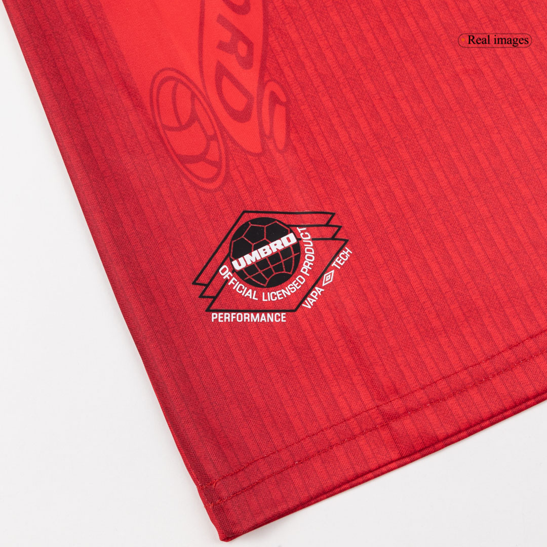 Manchester United 1996/97 Retro Jersey Home Soccer Shirt - bestsoccerstore