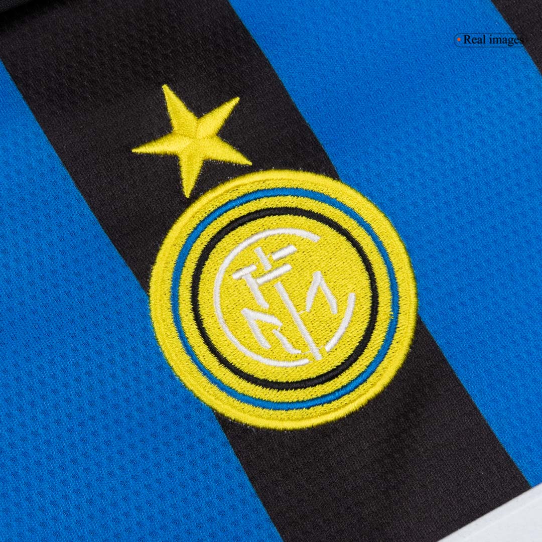Inter Milan 1998/99 Retro Jersey Home Soccer Shirt - bestsoccerstore