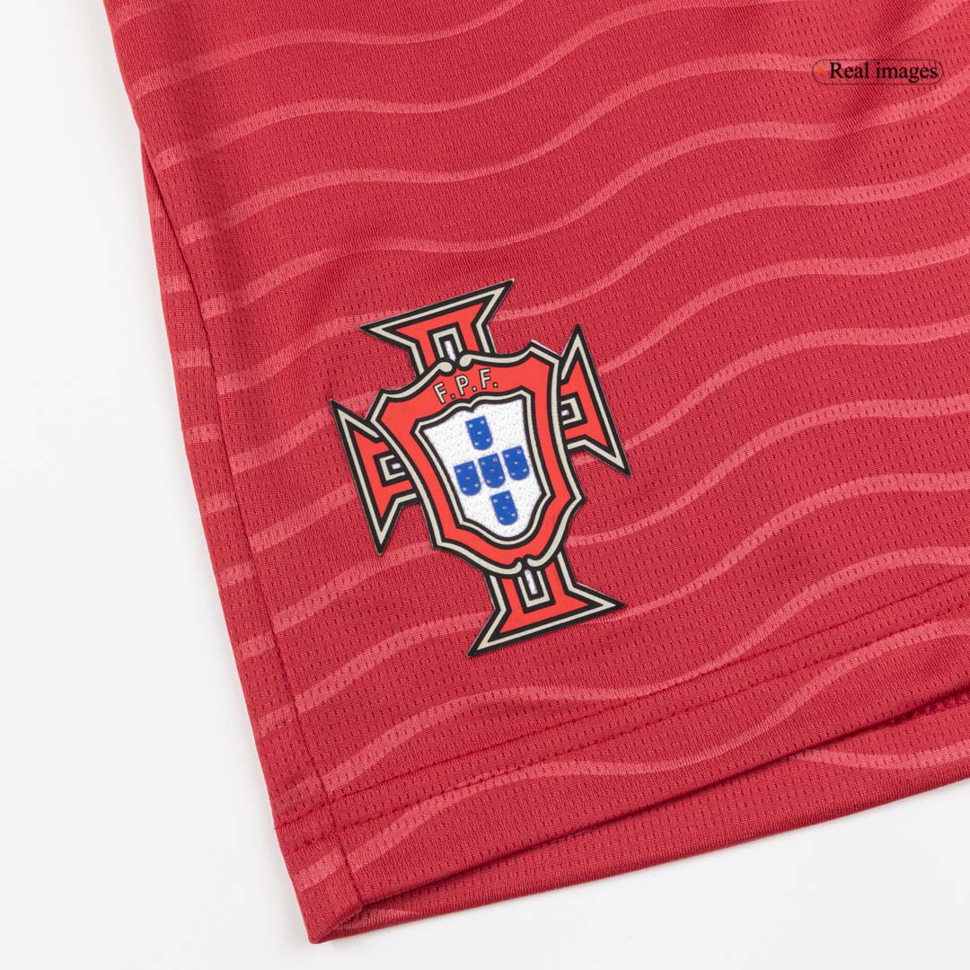Portugal Soccer Shorts Custom Home World Cup 2026 - bestsoccerstore