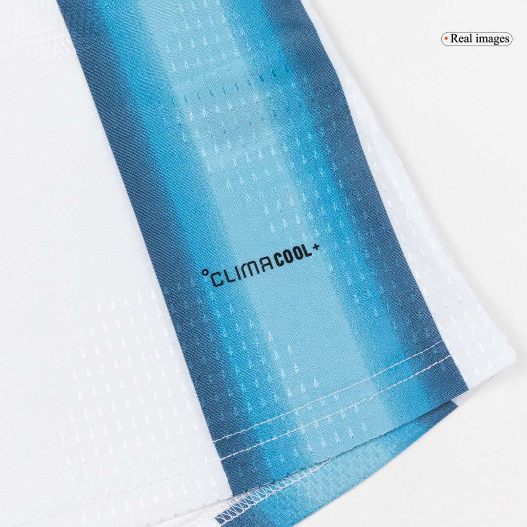 Argentina Home Custom Player Version Long Sleeve Soccer Jersey World Cup 2026 - bestsoccerstore