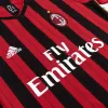AC Milan Retro Jersey Home Long Sleeve Soccer Shirt 2013/14 - bestsoccerstore