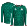 Mexico Home Custom Player Version Long Sleeve Soccer Jersey World Cup 2026 - bestsoccerstore