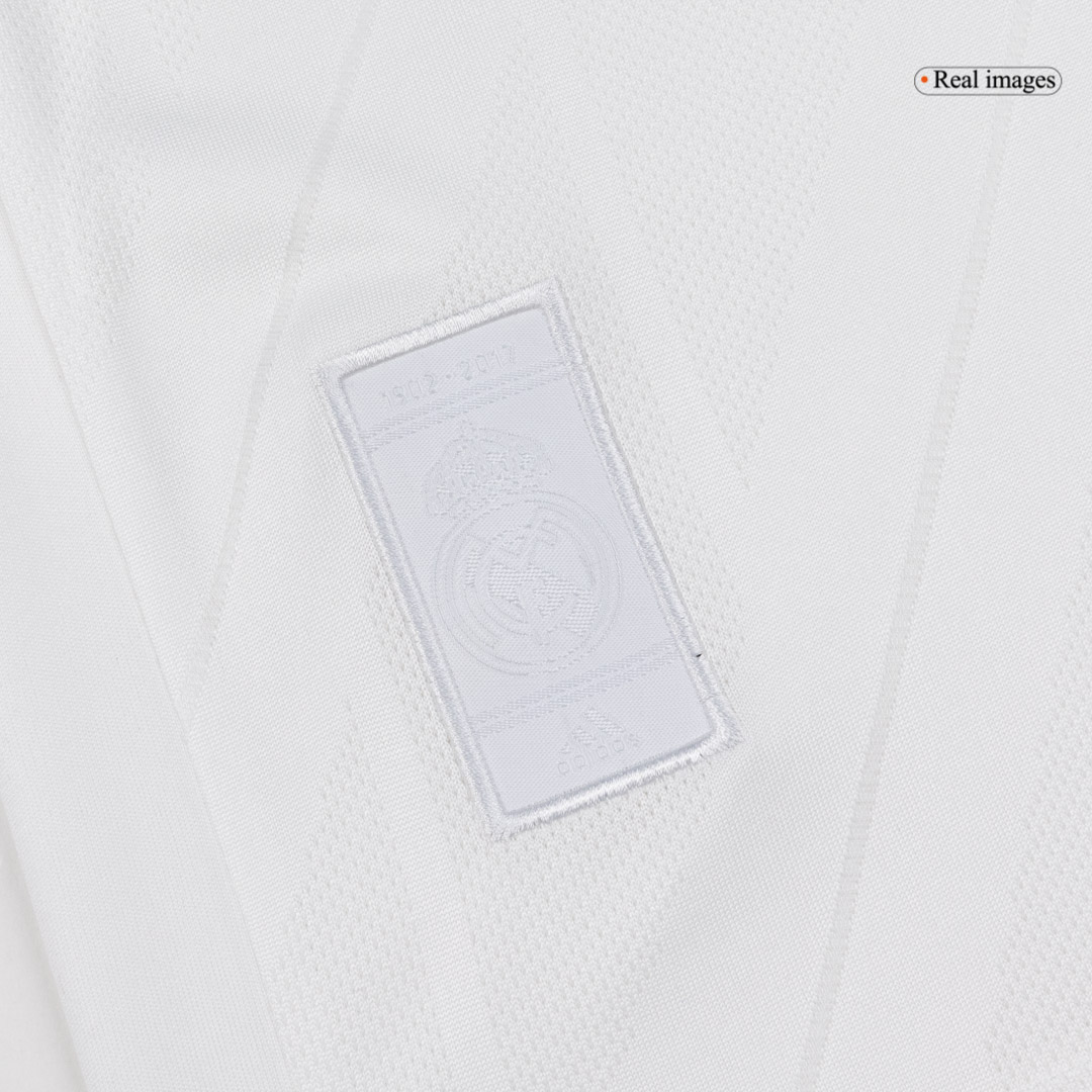 KROOS #8 Real Madrid Retro Jersey Home Long Sleeve Soccer Shirt 2017/18 - bestsoccerstore