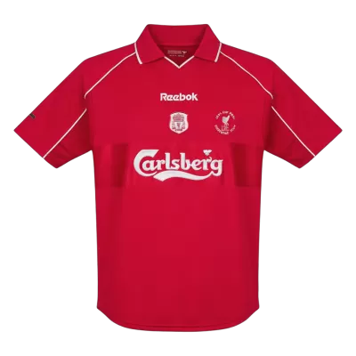 Liverpool 2000/01 Retro Jersey Home Soccer Shirt - bestsoccerstore