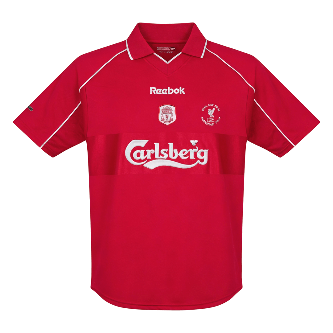 Liverpool 2000/01 Retro Jersey Home Soccer Shirt - bestsoccerstore