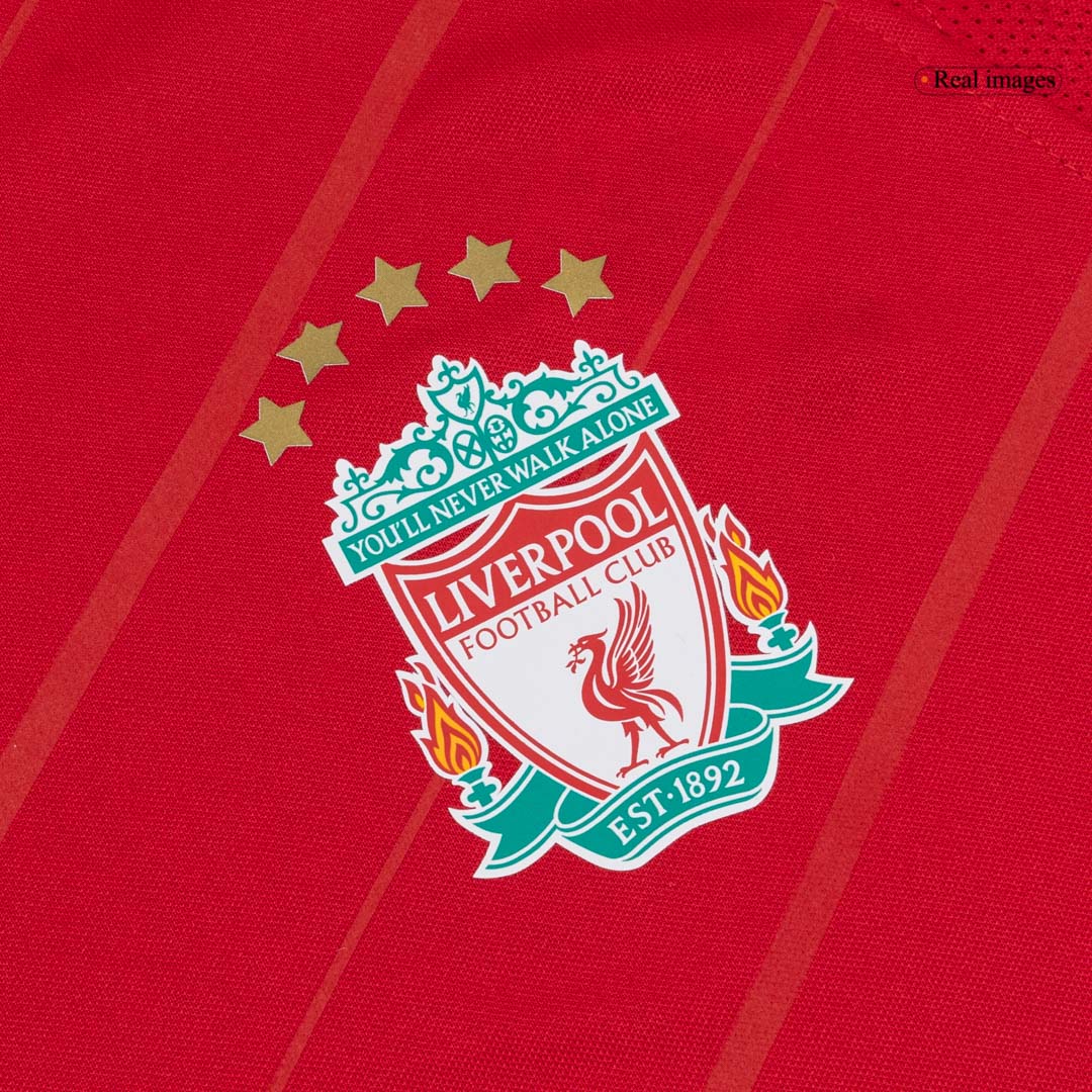 Liverpool 2005/06 Retro Jersey Home Soccer Shirt - bestsoccerstore