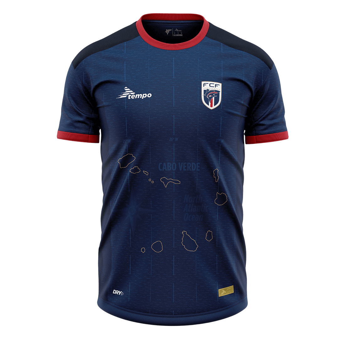 Cape Verde Soccer Jersey Home Shirt 2025 - bestsoccerstore