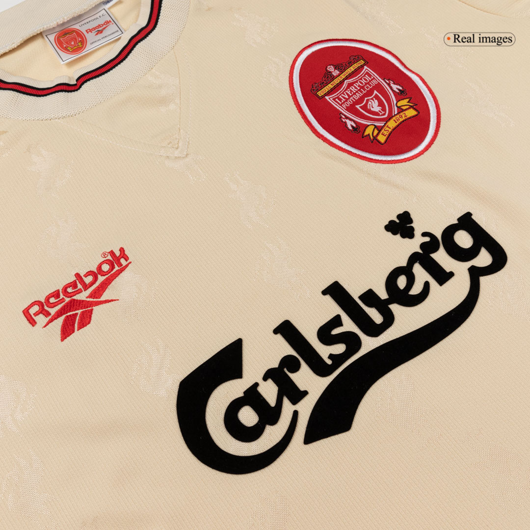Liverpool 1996/97 Retro Jersey Away Soccer Shirt - bestsoccerstore