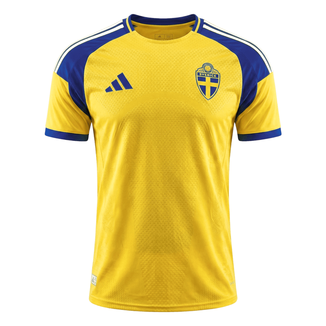 Sweden Custom Player Version Home Soccer Jersey World Cup 2026 - bestsoccerstore