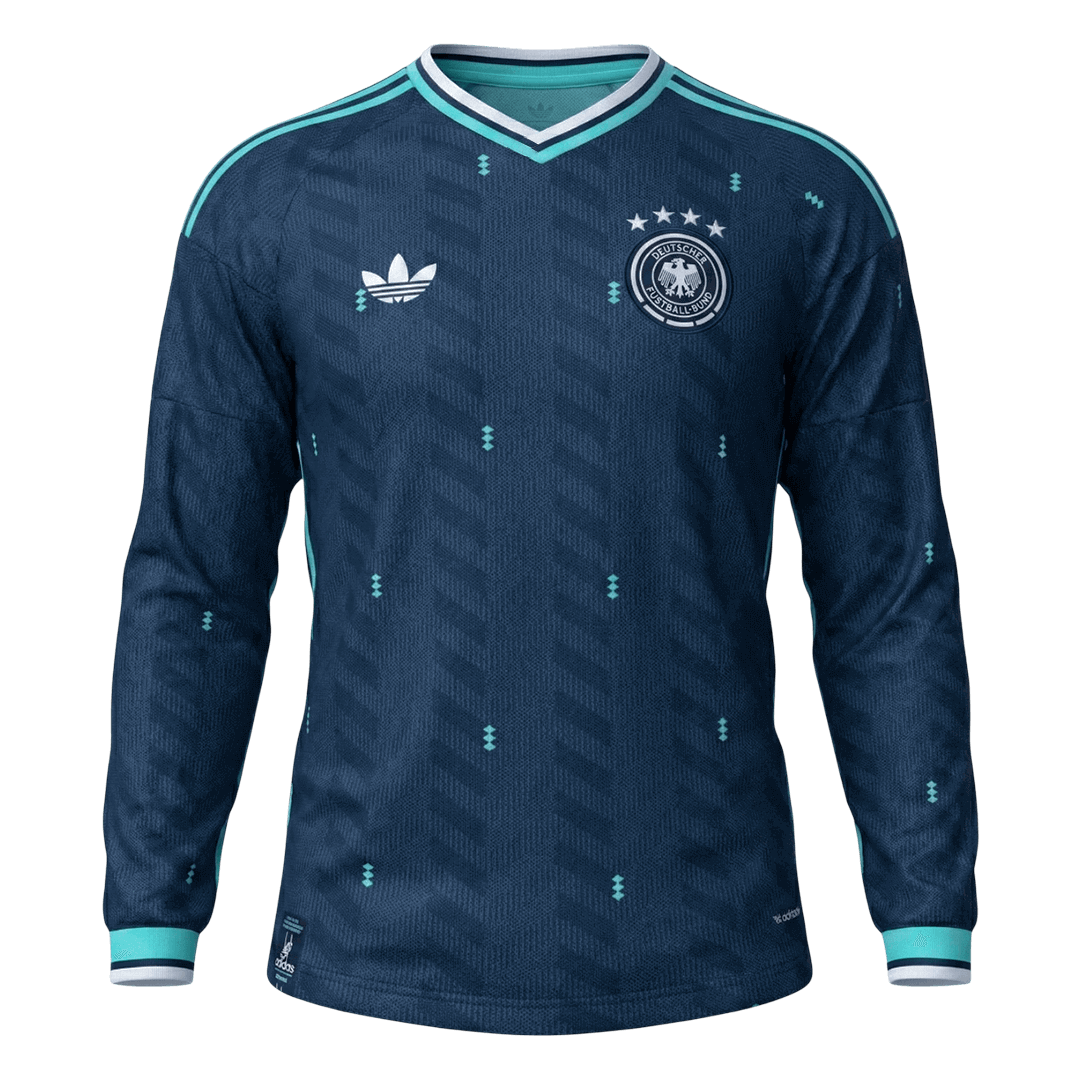 Germany Long Sleeve Jersey Away Football Shirt World Cup 2026 - bestsoccerstore