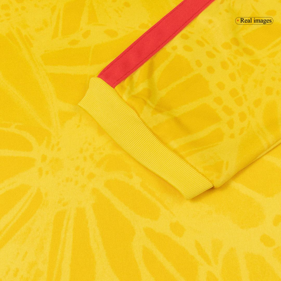 Colombia Long Sleeve Jersey Home Football Shirt World Cup 2026 - bestsoccerstore