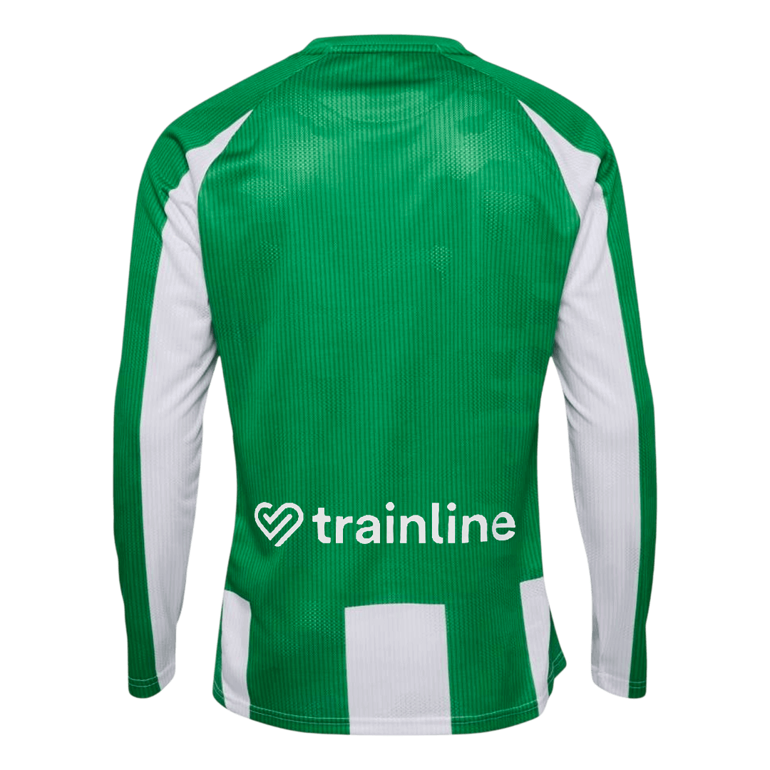 Real Betis Long Sleeve Jersey Home Football Shirt 2025/26 - bestsoccerstore