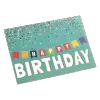 Custom Colorful Flag Birthday Card Green - bestsoccerstore