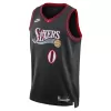 MAXEY #0 Philadelphia 76ers Black Swingman NBA Jersey - Classic Edition - bestsoccerstore