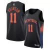 BRUNSON #11 New York Knicks Black Swingman NBA Jersey - Statement Edition - bestsoccerstore