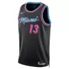 ADEBAYO #13 Miami Heat Black Swingman NBA Jersey - City Edition - bestsoccerstore