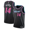 HERRO #14 Miami Heat Black Swingman NBA Jersey - City Edition - bestsoccerstore