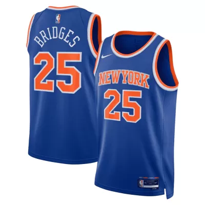 BRIDGES #25 New York Knicks Blue Swingman NBA Jersey - Icon Edition - bestsoccerstore